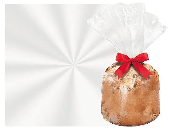 SACO PARA PANETONE 500G INCOLOR 25X35CM 10UN LUCKY