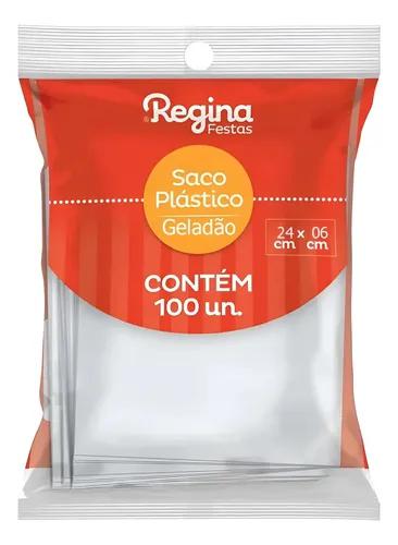 SACO PLASTICO GELADAO 100UN REGINA