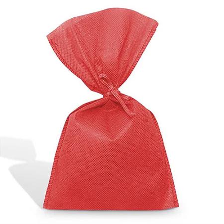 SACO TNT 10X15CM VERMELHO 10UN HALLEY