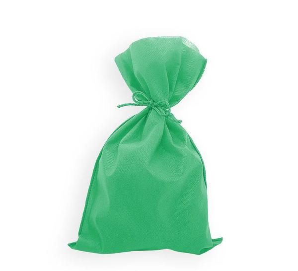 SACO TNT 20X30 VERDE BANDEIRA 10UN HALLEY FITAS