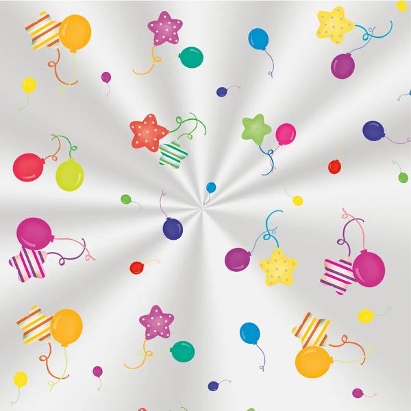 SACO TRANSPARENTE 15X22CM COLORS BALLOONS 100UN CROMUS