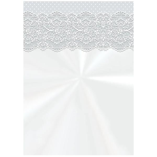 SACO TRANSPARENTE 15X22CM RENDA BRANCO C/50UN CROMUS
