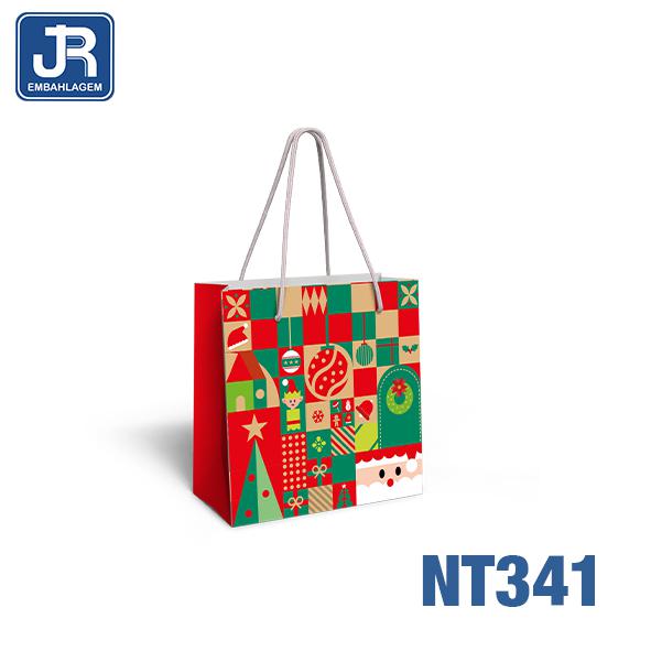 SACOLA  20X10X20CM UN PACOTINHOS DO NOEL JR EMBALAGENS
