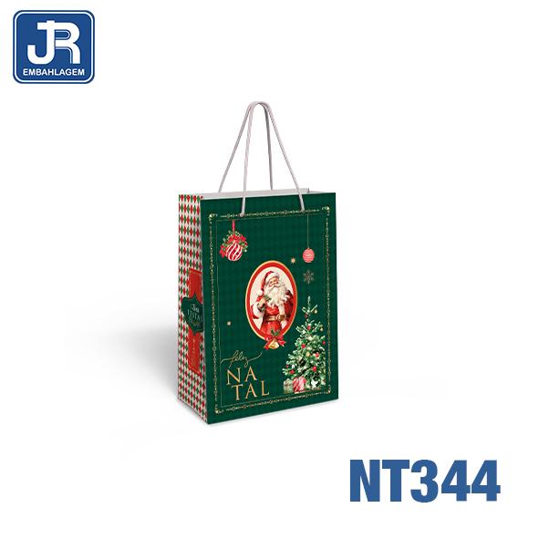 SACOLA  30X16X30CM UN CONTO E NATAL JR EMBALAGENS