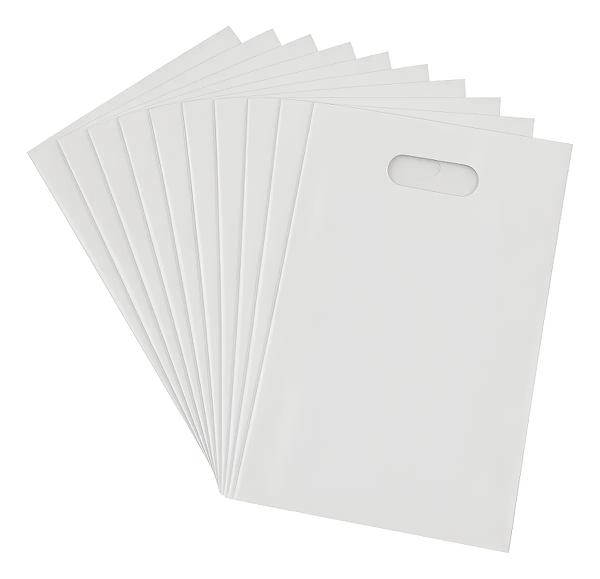 SACOLA ALCA VAZADA 16X20CM BRANCA C/50UN SUSTENPLAST