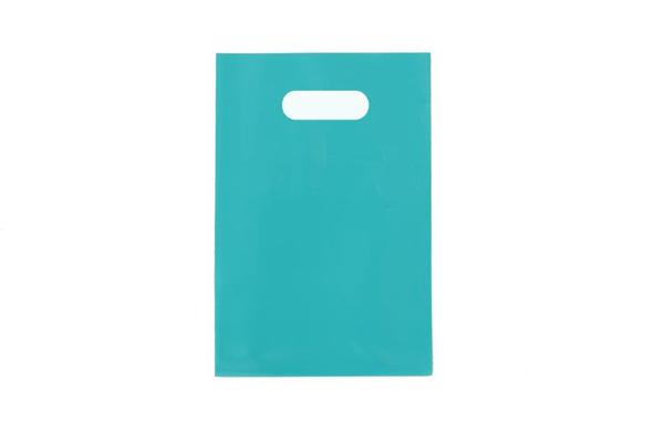 SACOLA ALCA VAZADA 20X30CM AZUL TIFANY C/50UN SUSTENPLAST