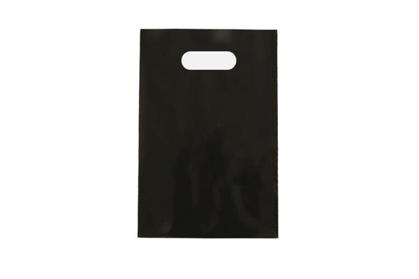 SACOLA ALCA VAZADA 20X30CM PRETO C/50UN SUSTENPLAST
