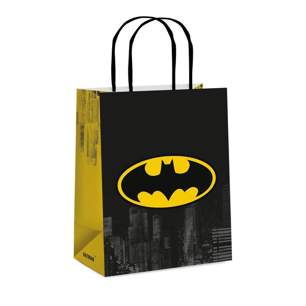 SACOLA LAMINADA 21,5X15X8CM BATMAN UN CROMUS