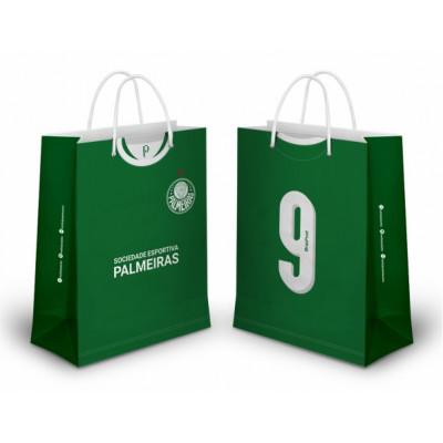SACOLA M 24X10X32CM TIMES PALMEIRAS UN