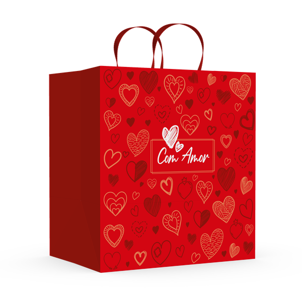SACOLA P1 AMOR EM CAIXA UN IDEIA