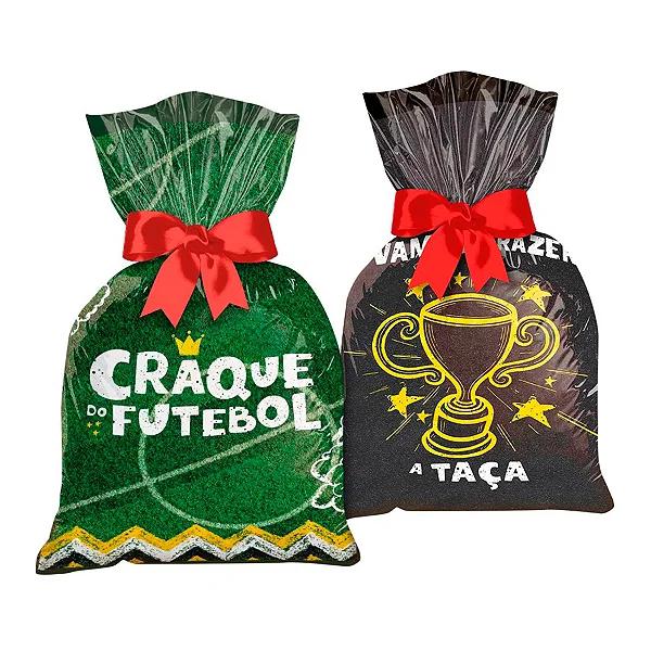 SACOLA PLASTICA FUTEBOL 08UN REGINA