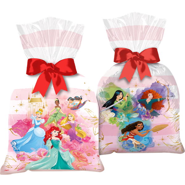 SACOLA PLASTICA JARDIM DAS PRINCESAS 12UN REGINA