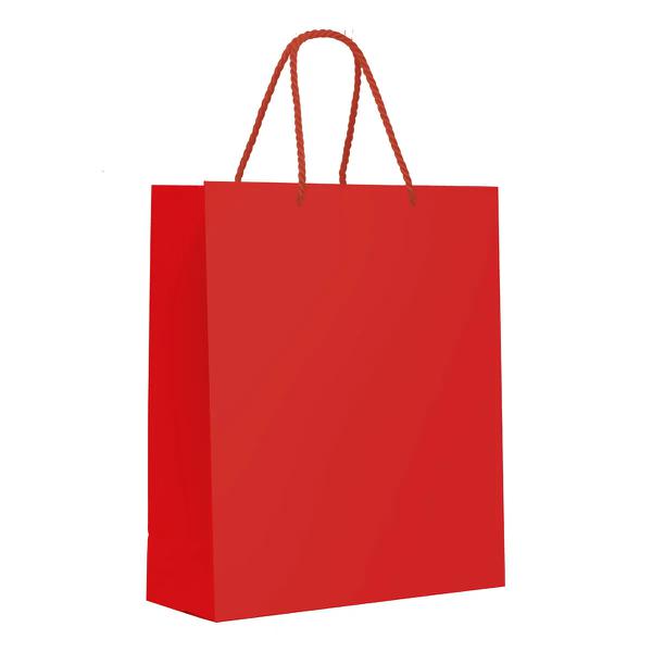 SACOLA PREMIUM CHARMING RED P 23X19X10CM UN CROMUS