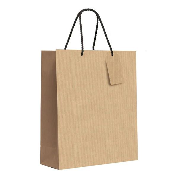 SACOLA PREMIUM KRAFT M 26X31X10CM UN CROMUS