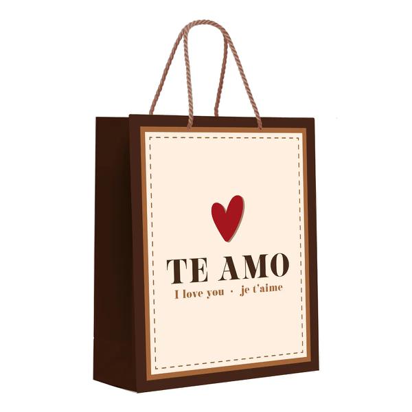 SACOLA PREMIUM L'AMOUR M 26X31X10CM UN CROMUS