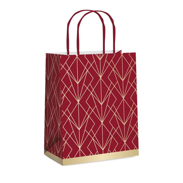 SACOLA STIL 21,5X15X8CM MARSALA UN CROMUS