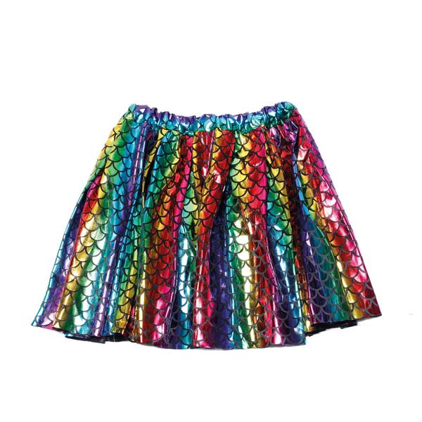 SAIA DE TECIDO SEREIA MULTICOLOR INFANTIL UN CROMUS