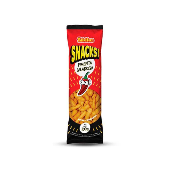 SALGADINHO APERITIVO CALABRESA 100G FABITOS