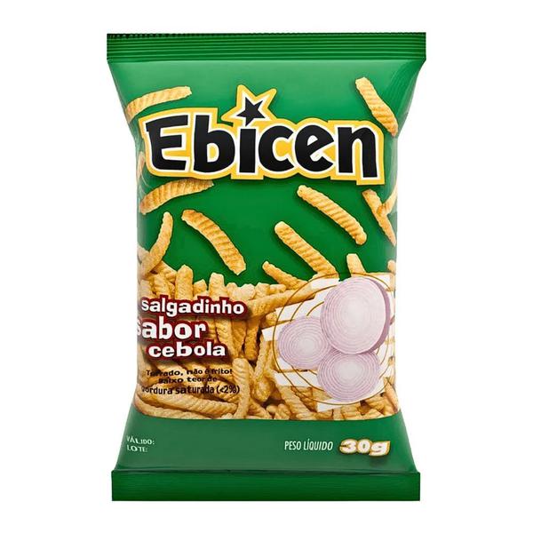 SALGADINHO GLICO CEBOLA 30G EBICEN