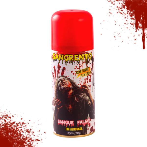 SANGUE AEROSSOL SANGRENTO 125ML UN ROSTINHO PINTADO