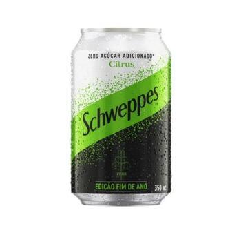 SCHWEPPES CITRUS ZERO LATA 350ML