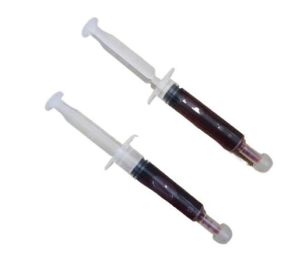 SERINGA COM SANGUE FALSO HALLOWEEN MOD.H505 UN SILVER