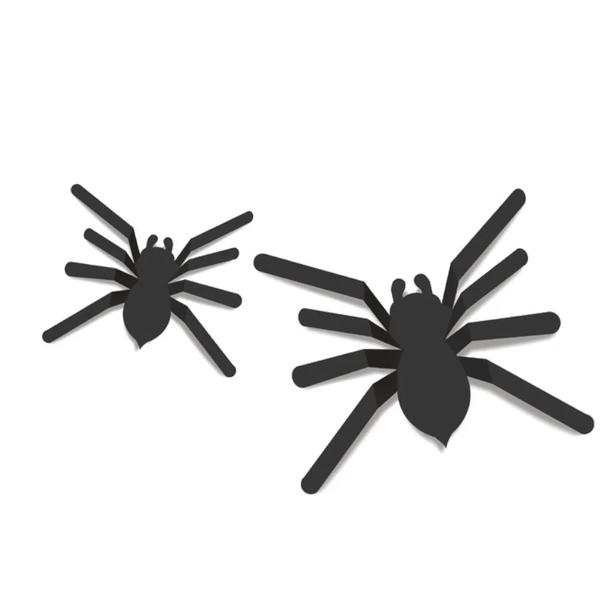 SILHUETA DECORATIVA ARANHA C/2 UN CROMUS