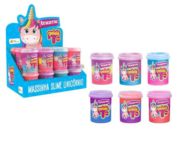 SLIME GELELE UNICORNIO POTE 152G UN