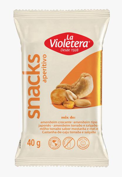 SNACK MIX APERITIVO 40G LA VIOLETERA