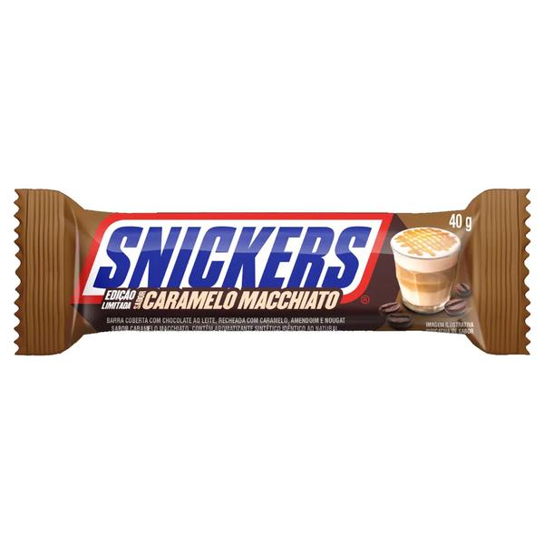 SNICKERS CARAMELO MACCHIATO 40G UN MARS
