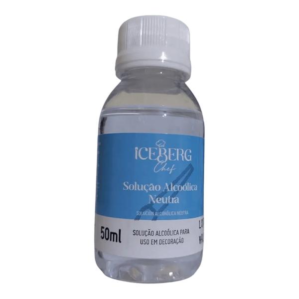 SOLUCAO ALCOOLICA NEUTRA 50ML ICEBERG