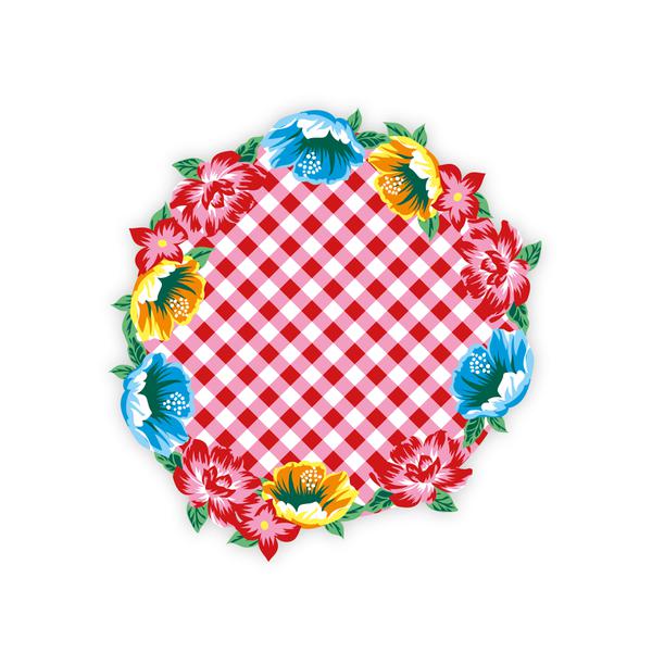 SOUSPLAT FLORAL 4UN CROMUS