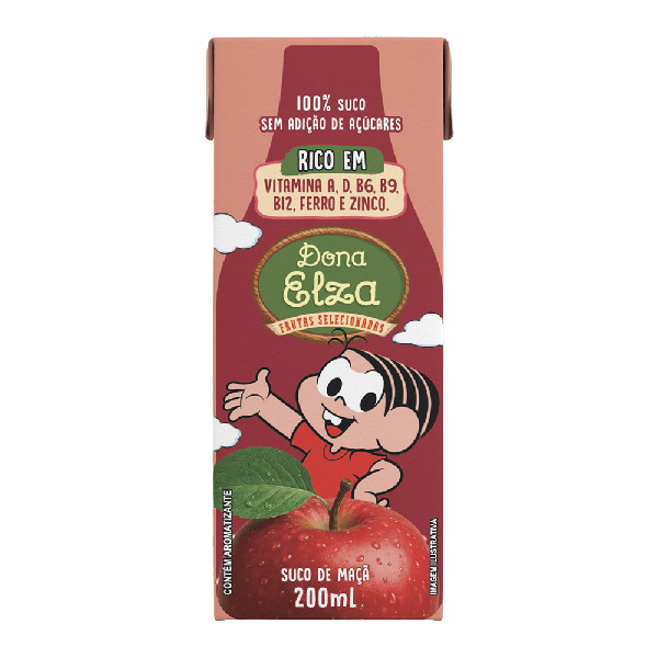 SUCO DE MACA 200ML DONA ELZA
