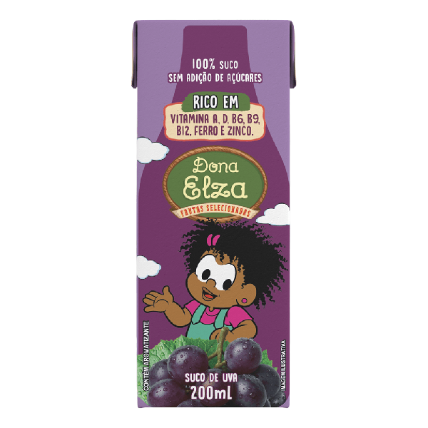 SUCO DE UVA  200ML DONA ELZA