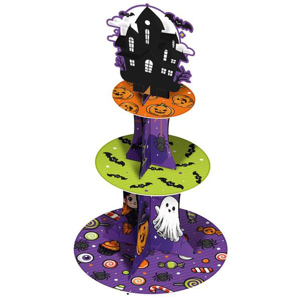 SUPORTE PARA DOCE HALLOWEEN INFANTIL UN REGINA
