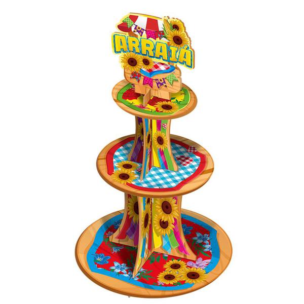 SUPORTE PARA DOCES ARRAIA UN REGINA