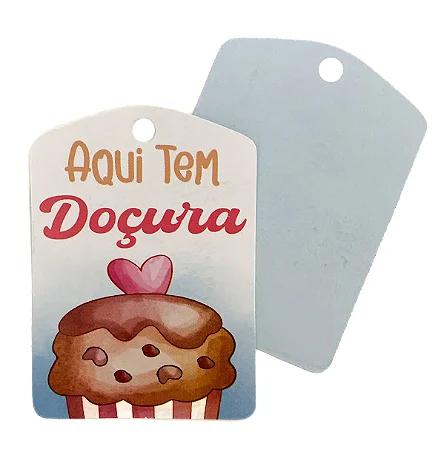 TAG DECORATIVA AQUI TEM DOCURA 10UN HIPER