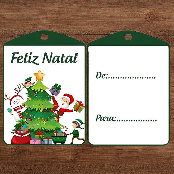 TAG DECORATIVA ARVORE NATAL DE PARA 10UN HIPER