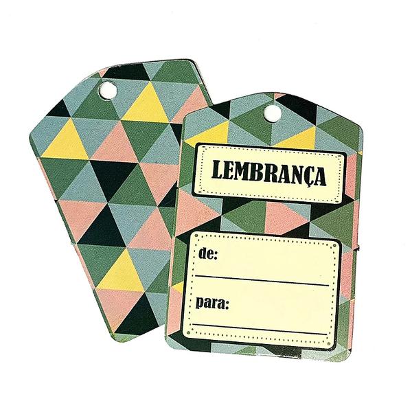 TAG DECORATIVA LEMBRANÇA DE PARA 10UN HIPER