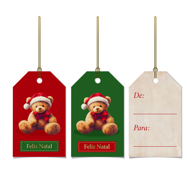 TAGS 5X8 DE PARA MAGIA INFINITA URSINHO 12UN CROMUS