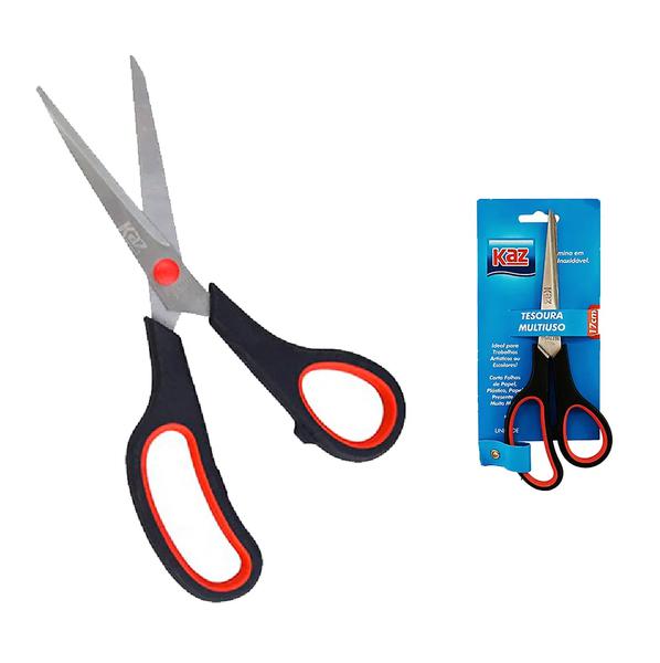 TESOURA MULTIUSO 17CM UN KAZ