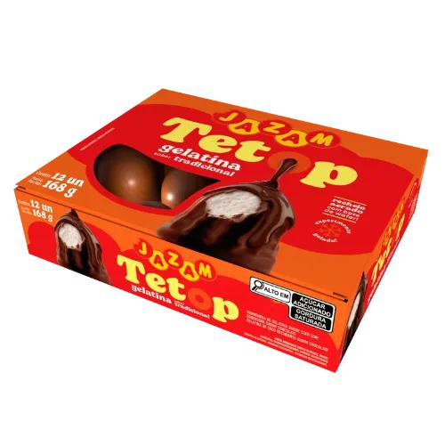 TETOP CHOCOLATE 12UN JAZAM