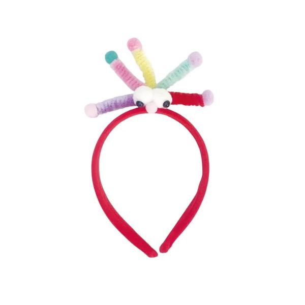 TIARA CABELO MALUCO 25CM UN PONTO DAS FESTAS