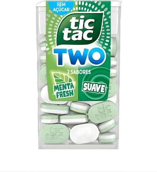 TIC TAC MENTA FRESH E MENTA SUAVE ZERO TWO 38,5G FERRERO