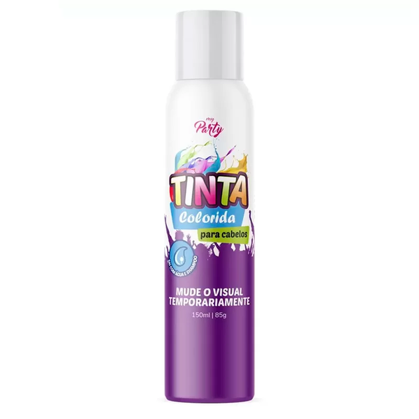 TINTA SPRAY PARA CABELO BRANCO 150ML AEROFLEX