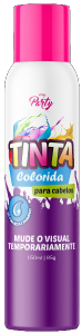 TINTA SPRAY PARA CABELO PINK NEON 150ML AEROFLEX