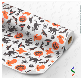 TNT ESTAMPA REF.1259A DESENHOS DE HALLOWEEN