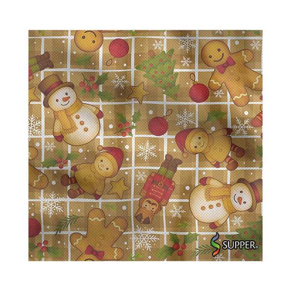 TNT ESTAMPA REF.1260A NATAL GINGER MT SUPPER