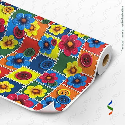TNT ESTAMPA REF.1274A APLIQUES COLORIDOS METRO SUPPER