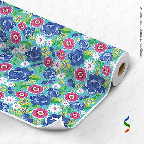 TNT ESTAMPA REF.1275A CHITA TURQUESA METRO SUPPER